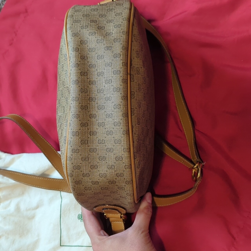 Vintage Gucci Canvas Crossbody - Picture 14 of 15
